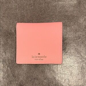 Kate Spade Pink Small Leather Wallet NWOT